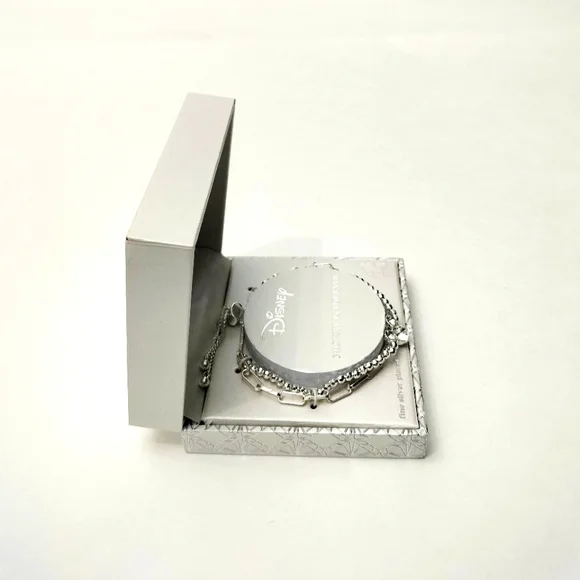 Disney Mickey Mouse silver plated Bracelet. Brasalete plateado - Picture 3 of 8